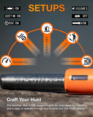 New Xpointer Max with Magic Holster Pinpointer Discrimating Pinpointer Waterpro