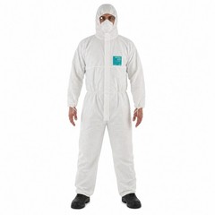 1 Pack Tyvek Coverall Bunny Suits With Hood Elastic Wrists and Ankles ALL SIZES