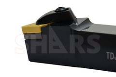 SHARS 1 X 6″ RH TDJN INDEXABLE TURNING TOOL HOLDER DNMG INSERTS NEW P]