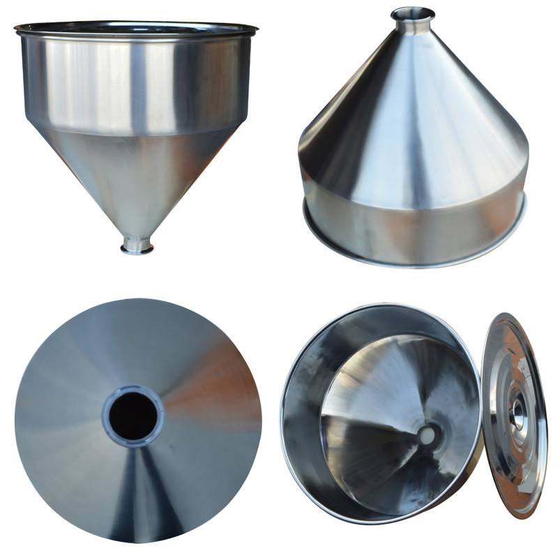 30L/50L Container Filling Machine 304 Stainless Steel Hopper For Liquid & Paste