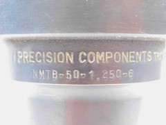 NMTB50 PRECISION COMPONENTS 1 1/4 ID SOLID END MILL TOOL HOLDER NMTB-50-1.250-6