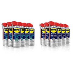 WD-40 Specialist White Lithium Grease Spray with Smart Straw Sprays 2 6-Pack