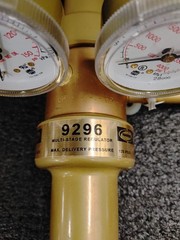 HARRIS 9296 Multi Stage Regulator Two Stage General Purpose Regulator