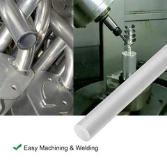 1.25″ Diameter 6061 T651 Solid Aluminum Round Rod – 16″ Long for Various Uses