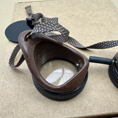Vintage Welding Goggles Clear Lens Protective Only One Glengard Shade Glass Lens