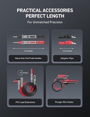 Professional 8-Piece Leads Set for Multimeters – 1000V, Ideal for DIY Users