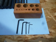 Expanding Arbor Set for Holding a Part By The Inside Diameter 1/4″ to 1 1/4″