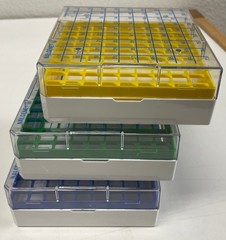 Nalgene cryostorage boxes 81-place for 1.2 to 2ml tubes (case of 16 boxes)