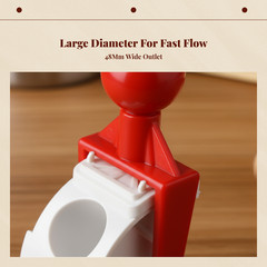 Honey Gate Valve Bee Bottling Equipment Gate Valve Tap for Beekeeping Tool