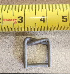 Wire Buckle for Cord Strapping, Phosphate, 3/4″ Heavy Duty (Pack of 100)