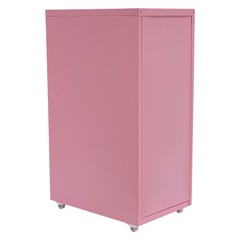 Metal File Storage Cabinet, 5 Drawer Under Desk Filing Cabinets with Wheels