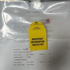 BRAND NEW Agilent Keysight HP 11900B DC to 50 GHz, 50 Ohm, 2.4 mm (F-F) Adapter