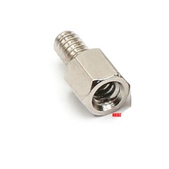 4#-40*5 Copper Nickel Plated Hex Standoff Spacer Screws Pillar PC Computer Bolts