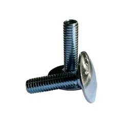 5/16-18 × 1-1/2″ Step Bolt (25)Pieces, Zinc Finish, Large Head.