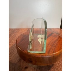 Glass Art Chef Business Card Holder Joan Baker Designs