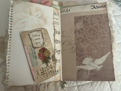 VINTAGE STYLE HANDMADE JUNK JOURNAL-“A Graceful Life”