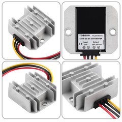 DC 24V Step Down to DC 12V 10A Regulator 120W Power Converter Reducer Waterproof