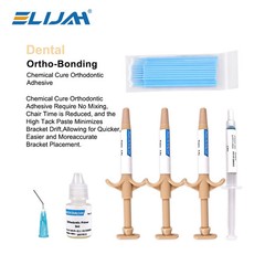 Dental Orthodontic Bonding Bracket Light Cure Adhesive Light Cure Composite Kit