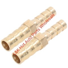 2Pcs Hose Barb Reducing Connector Fitting Splicer (8mm(5/16in) To 6mm(1/4in))