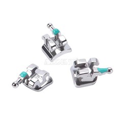 Dental Orthodontic Brackets Braces Monoblock Mini Roth/MBT .022″ Hooks 3 4 5