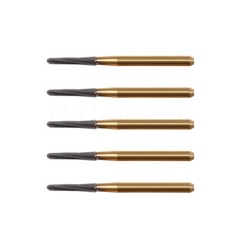 5pcs Dental Surgical Bur Long 557L 702L 701 558 556 Carbide Burr 25mm High Speed