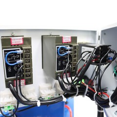 Straight Line Automatic Edge Banding Machine 110V Double-sided Adhesive Coating