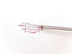 4×175 mm 30° Endoscope Sheath Set For Brow Lift Surgery (Upturned) With Hole
