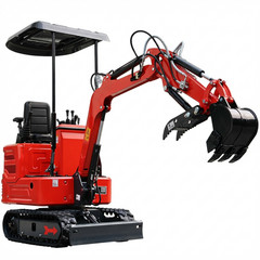 1.4Ton Mini Excavator Kubota EPA Hydraulic Thumb 5Attachments US Stock Free Ship
