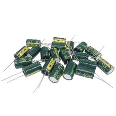 20pcs 63V 470UF 10x20mm High Frequency Aluminum Electrolytic Capacitor TV LCD