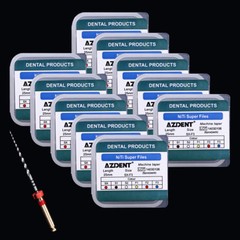 5X AZDENT Dental Endodontic Engine Use NiTi Super Rotary Files 25mm