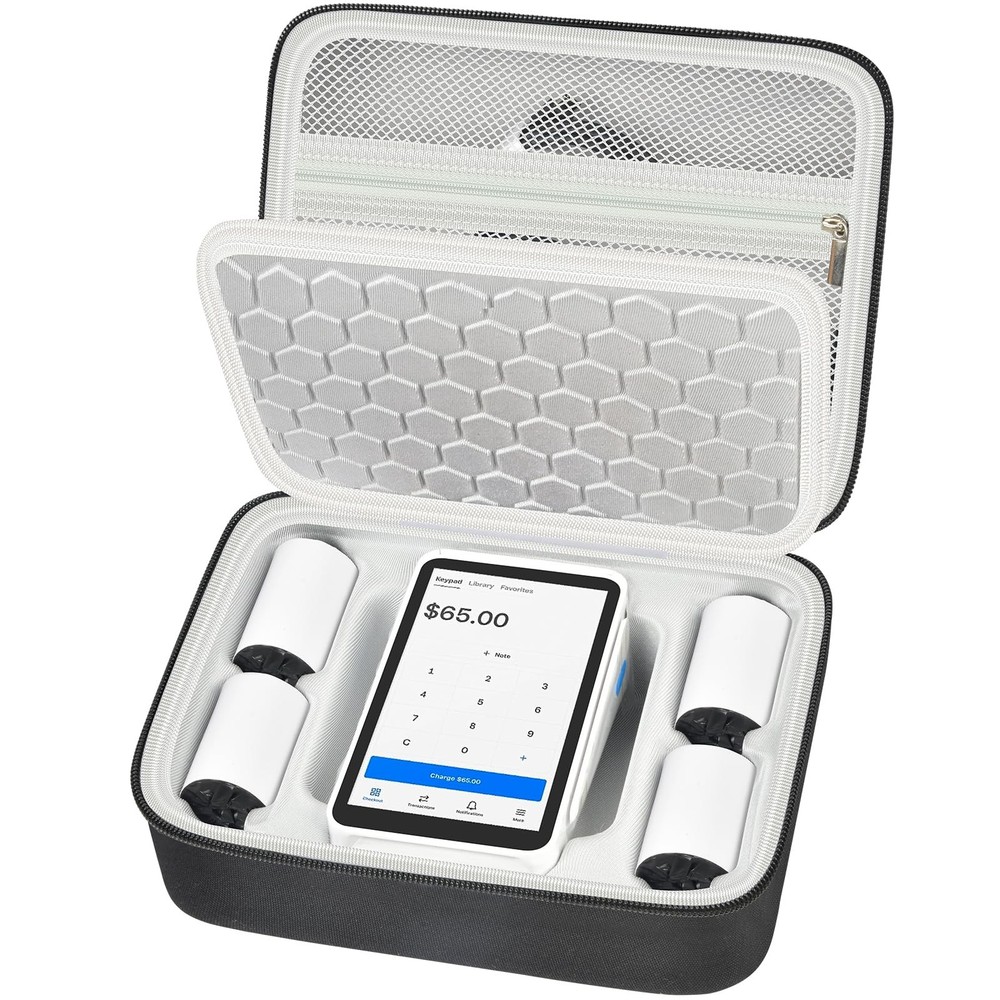 COMECASE Case Compatible with Square Terminal Credit Card Reader, Black