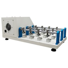 Leather Folding Resistance Testing Machine with 12 Sets of Fixtures 110V 400W