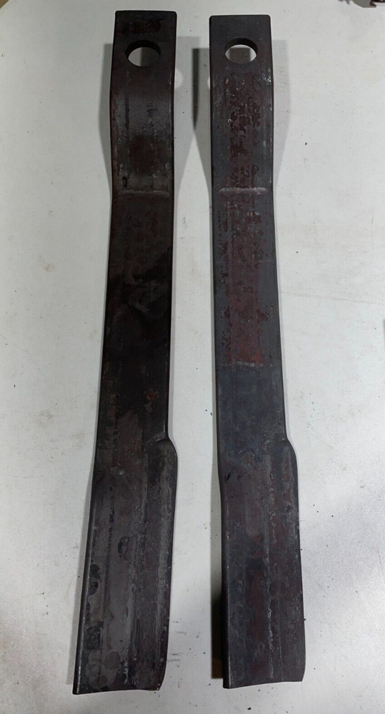 Set/2 new blades for CountyLine 6′ (72″) rotary cutters RCBL6
