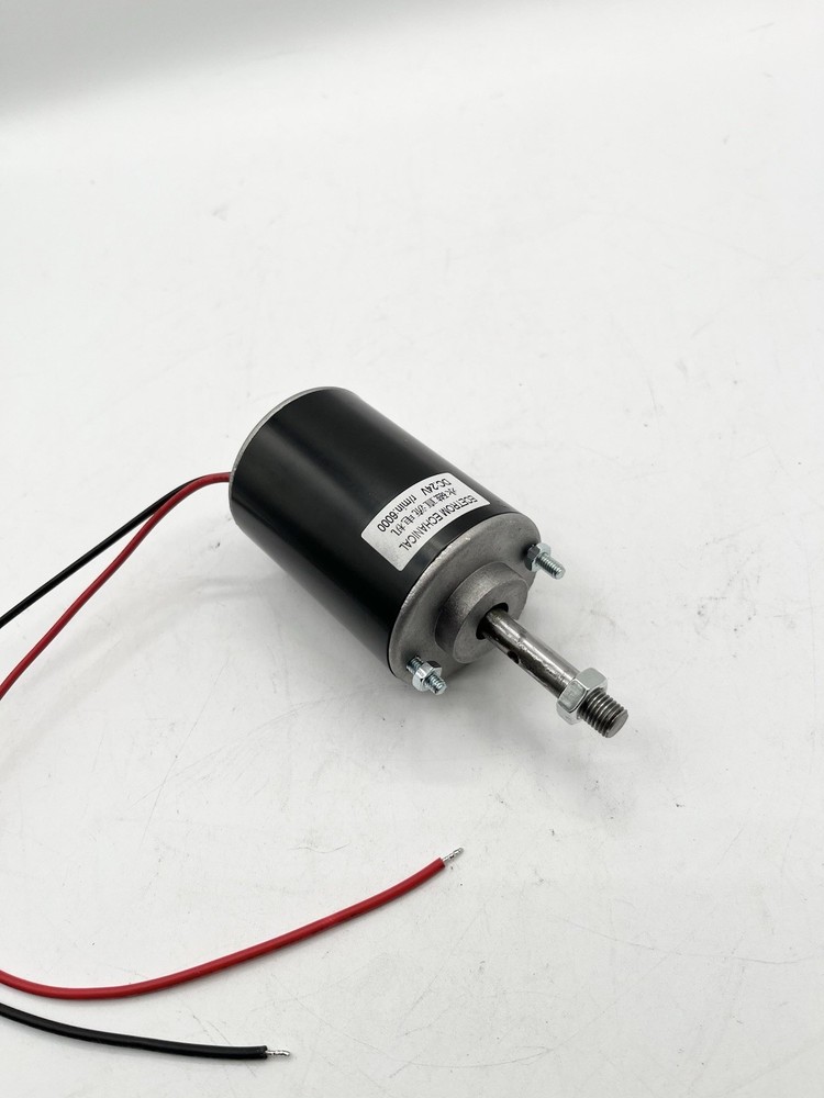 DC 24V 30W 6000RPM Brushed Permanent Magnet Electric Motor