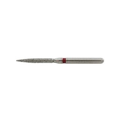 Dental Diamond Burs Flame Fine 863/012F FG Bur High Speed Friction Grip Burr Red