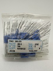100 Qty Xicon Resistors 283-270