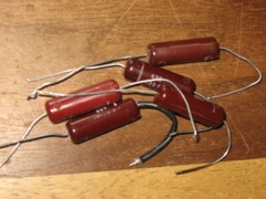 .022uf 400 volt Capacitors, Good-All, qty of 5