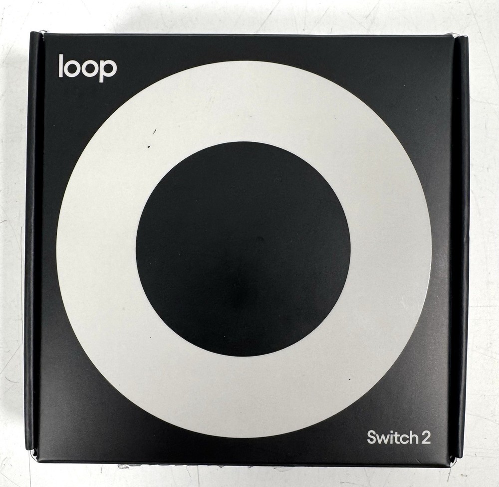 Loop Switch 2 Earplugs – Silver – New Never Been Open