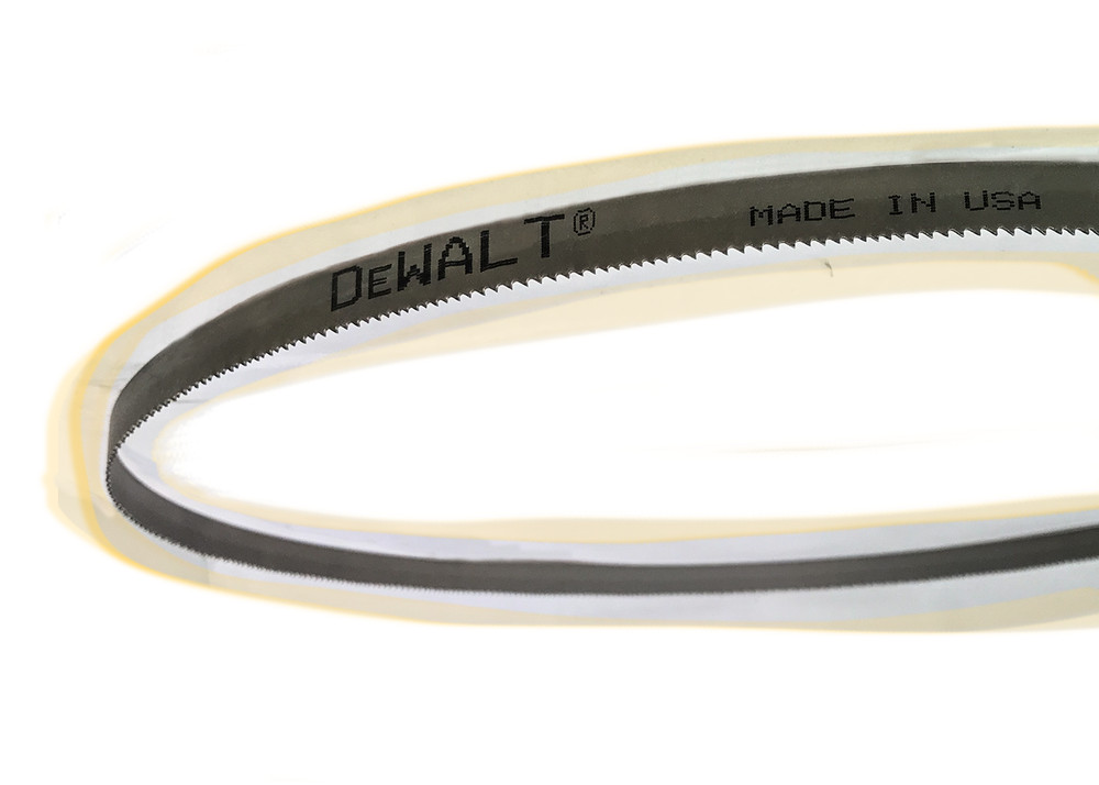 (114″) 9′-6″ x 1/2″ x .025 x 8/12 DeWalt M42 Bi-Metal Band Saw Blade 1 Pcs