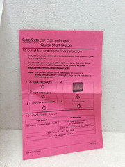 Cyberdata 011216F/021534C1 SIP Office Ringer SIP Compliant 011216