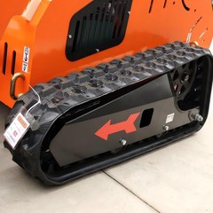 Mini Skid Steer 22HP Twin cylinder Tracked Loader with Attachment Rotarydri