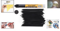 Vibrant 36 Count Black 2.0 mm Colored Lead Refills for Artists & Professionals