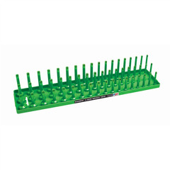 12043 Hansen Global 1/2″ Metric 3-Row Socket Tray – Green