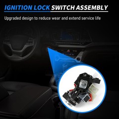 81905-F2230 Ignition Lock Cylinder Housing, Compatible with Hyundai Elantra 2…