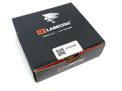 LabelTac LT101HP Pro Model High Perf. 10 Year Vinyl Label 1″ x 150′ /Roll Yellow