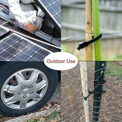 Cable Zip Ties 8inch 12inch Black by United CSS