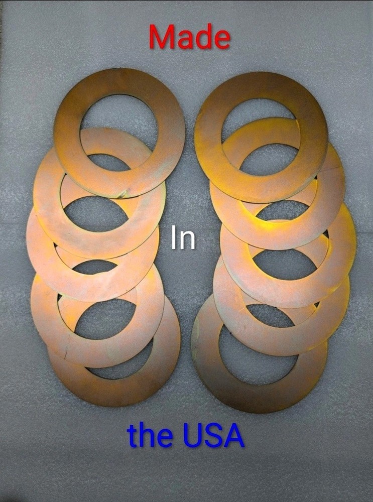 10 Bucket Pin Shims 40mm fits Cat Kubota Deere Komatsu Excavator And Skid Steer