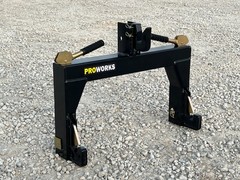 3 Point Quick Hitch with Bushings Fits Cat 1 Tractor Implement Attachment