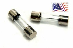 10pcs 5*20mm Fast Blow Glass Fuse 250V Circuit Breaker All Values US Ship