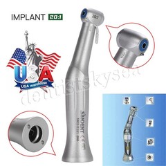 SANDENT 20:1 Reduction Implant Contra Angle Push Handpiece for E-type motors